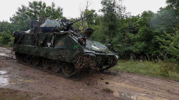 Ukrainian soldiers say they owe lives to US-supplied Bradley vehicles