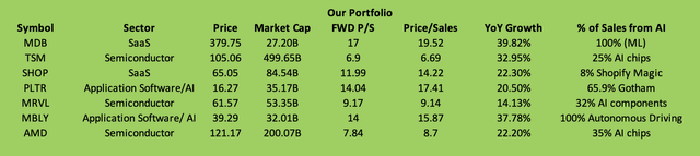 our portfolio