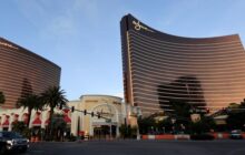 A viral brawl between four women on the floor of a Las Vegas casino was over a married man, police say