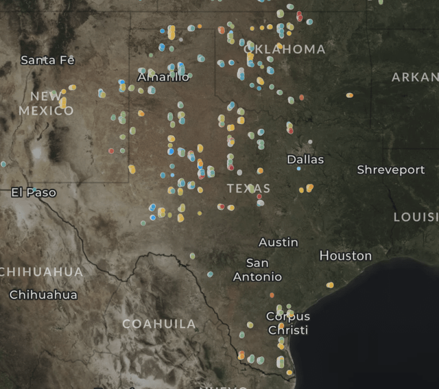 Wind Farms in Texas