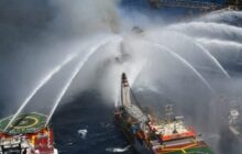 Mexican Pemex estimates platform fire shut in 700,000 barrels of oil