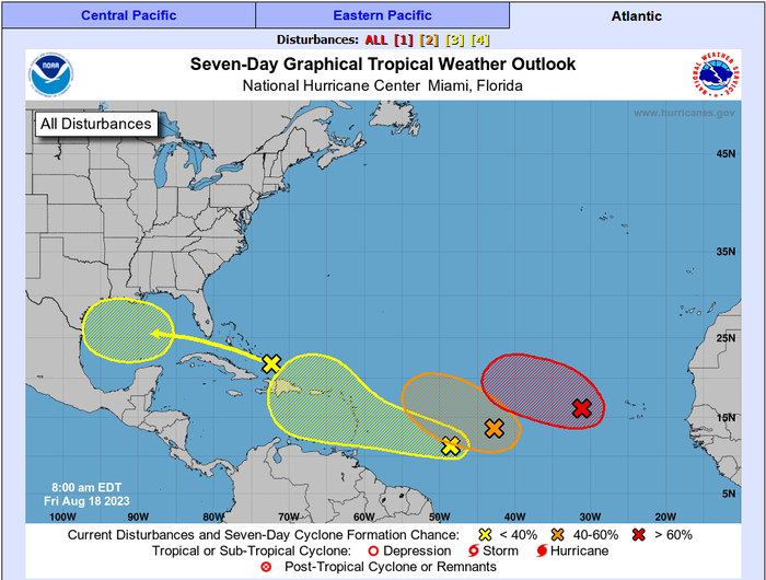 Commodities Corner: Atlantic hurricane season may rile up storm clouds for oil and gas as Hilary strengthens in Pacific