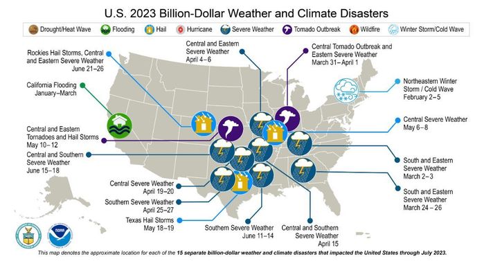 Living With Climate Change: Hurricane Idalia: Florida storm is 2023’s costliest U.S. disaster so far