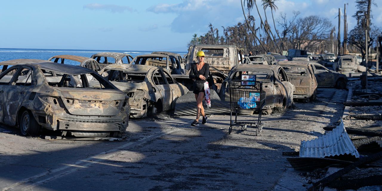 Living With Climate Change: What Hawaii’s deadly wildfire teaches all American towns about climate risks