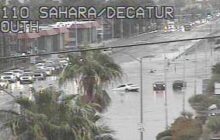 Las Vegas roads swamped as monsoon thunderstorms trigger flash flooding