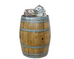 cash on the barrelhead