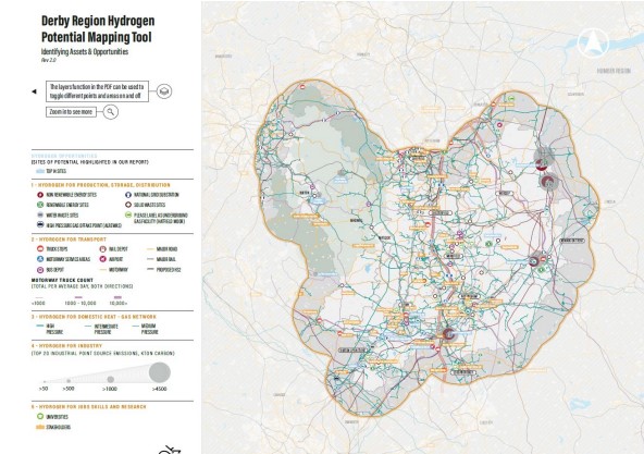 East Midlands  |  Hydrogen