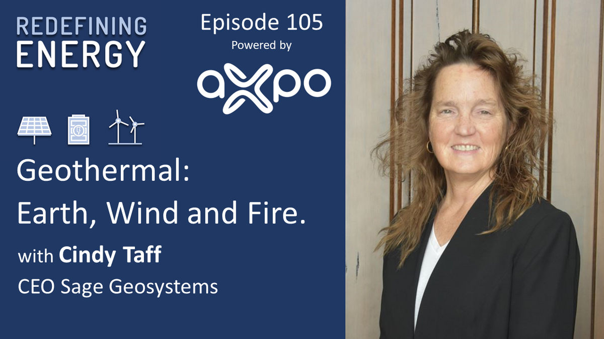 105. Geothermal: Earth, Wind and Fire - Redefining Energy podcast