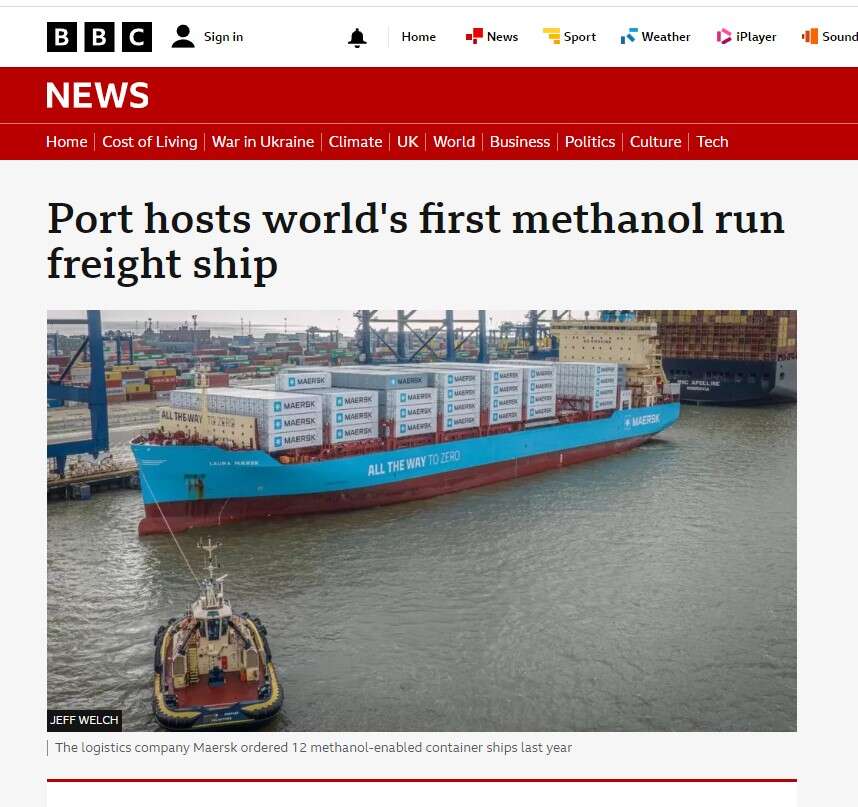 Methanol Shipping