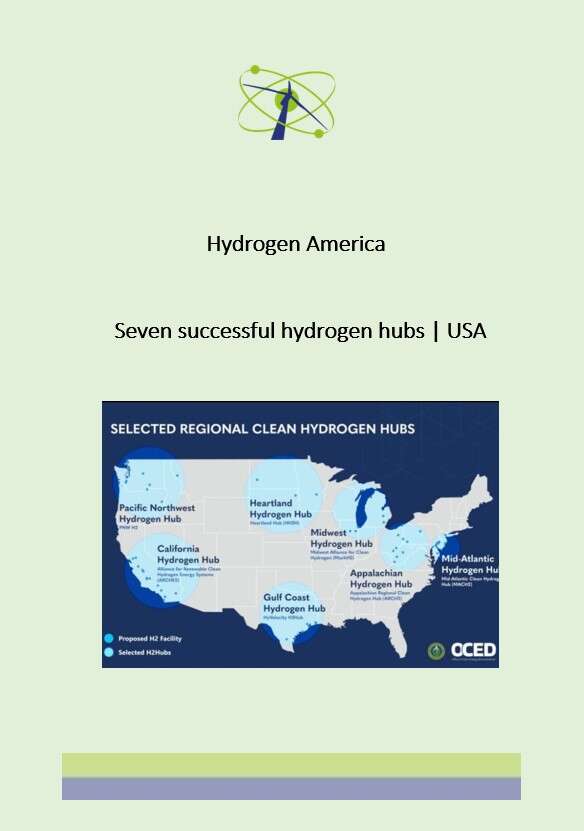Hydrogen America  Seven successful hydrogen hubs | USA