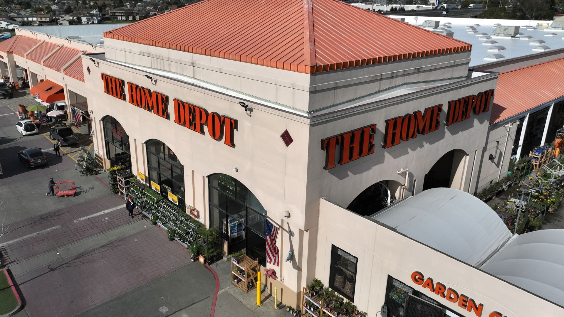 Stocks making the biggest moves midday: Home Depot, Fisker, SolarEdge and more