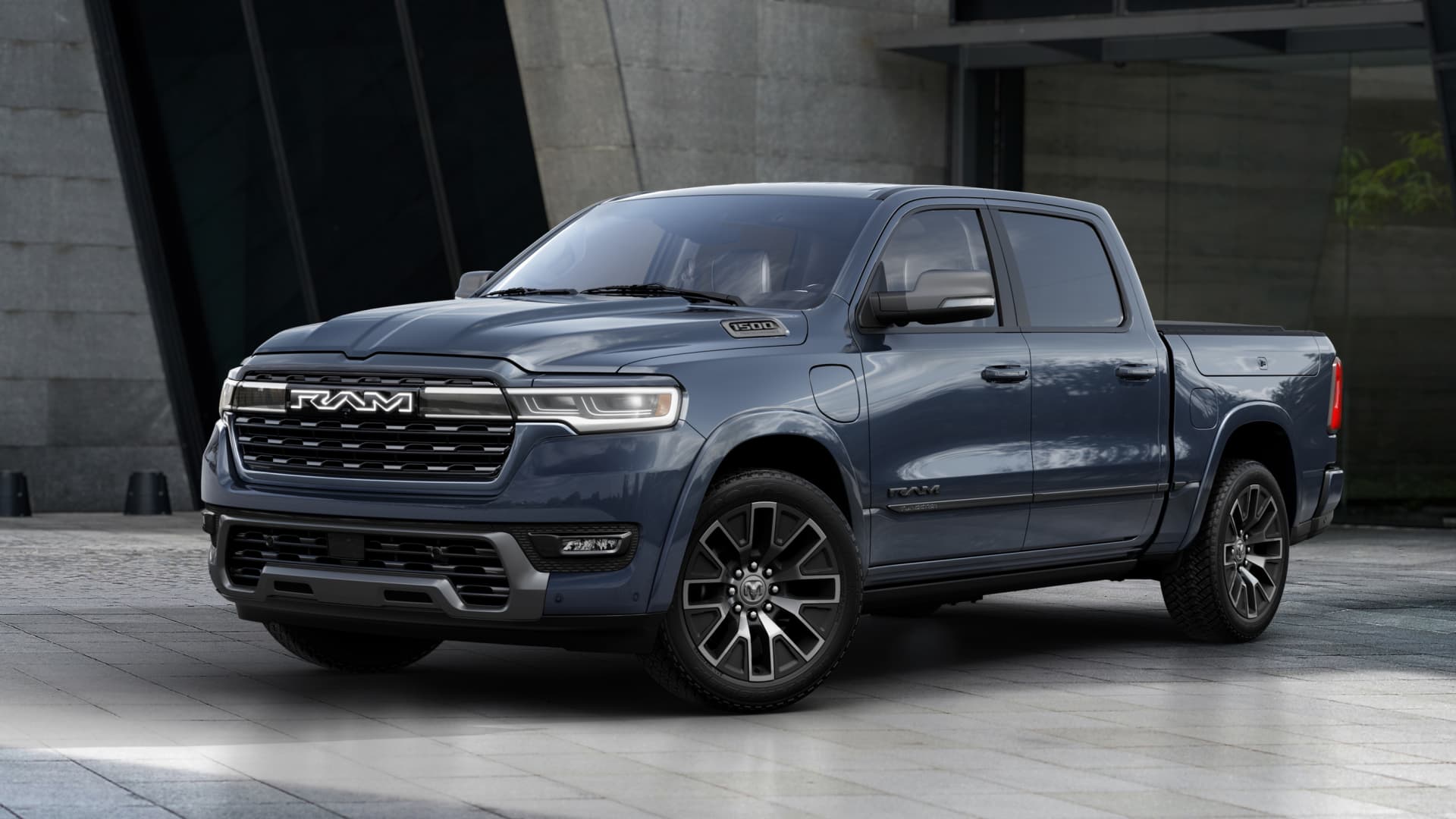 Stellantis' new Ram pickup is an EV — with a gas-powered generator in case the battery runs out