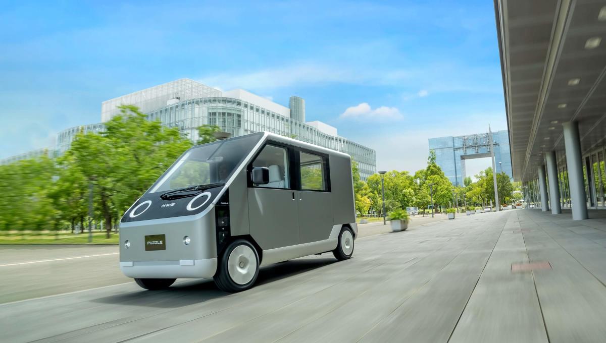 HW Electro’s solar-powered Puzzle will bring microvan cuteness to the US in 2025