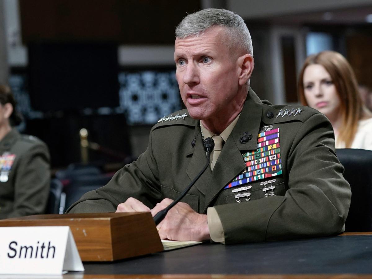 A marine general collapsed after complaining of unsustainable work, as Tommy Tuberville blocks new military appointments