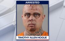 Video: Florida man with ‘all gas, no brakes’ neck tattoo crashes after fleeing Polk County crime scene