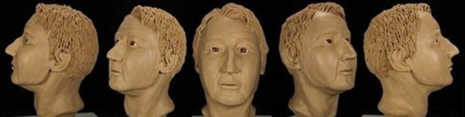 A 3-D model of unidentified person. (Kentucky State Police)