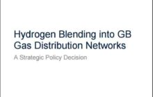 Hydrogen Blending into GB Gas Distribution Networks