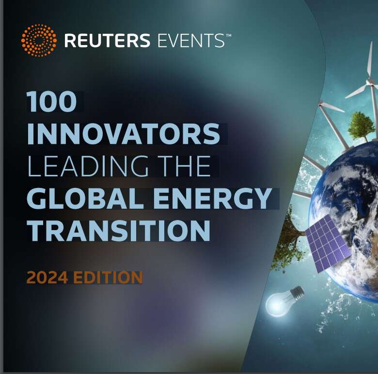 100  INNOVATORS  LEADING THE  GLOBAL ENERGY  TRANSITION