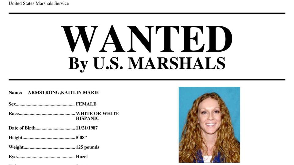 The search for Kaitlin Armstrong sparked what would become an international manhunt -- first leading authorities across the U.S. and then eventually to the beaches of Costa Rica. While on the run, she used different names and changed her appearance. / Credit: U.S. Marshals