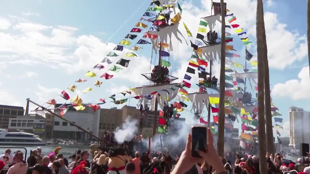 Gasparilla arrests: Here's how many people were taken into custody during 2024 pirate festival