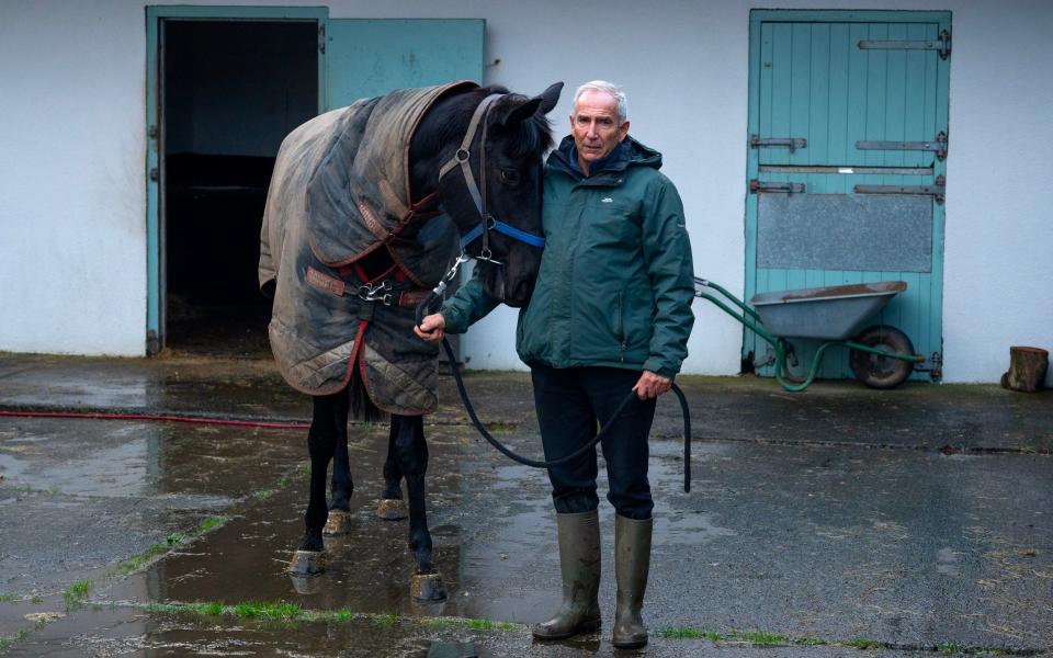 Racehorse trainer Graham Richard, 72, lives near an electricity substation in Llanfabon, Wales