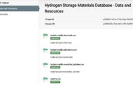 Hydrogen Storage Database