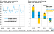 U.S. natural-gas consumption hit a record in January. So why are prices falling?