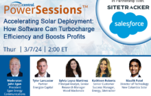 Accelerating Solar Deployment: How Software Can Turbocharge Efficiency and Boosts Profits [an Energy Central PowerSession™]