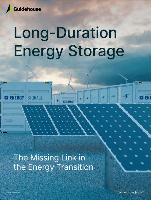 Long-Duration Energy Storage