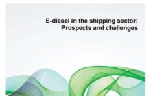 E-diesel in the shipping sector:  Prospects and challenge