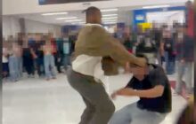 Fight between high school substitute teacher and student caught on camera in Las Vegas: sources