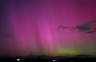 Northern lights dazzle Las Vegas valley