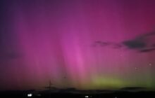 Northern lights dazzle Las Vegas valley