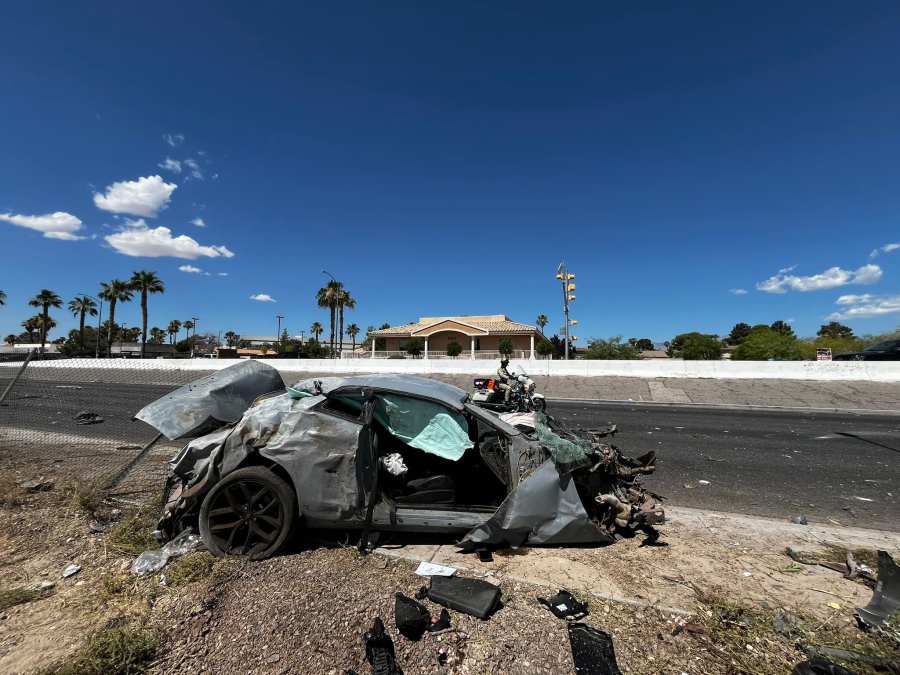 Las Vegas man accused of racing Maserati 120 mph before deadly rollover crash