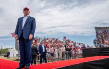 Trump tells rally-goers not to die in searing Vegas heat: ‘I don’t care about you, I just want your vote’