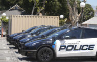 California city unveils nation's first all electric vehicle police fleet