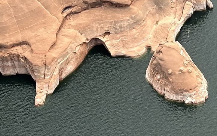 Double Arch, Toilet Bowl collapses in Glen Canyon National Recreation Area 