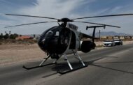 Southwest Las Vegas valley road closed for hours after LVMPD helicopter landing