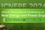 2024 4th International Conference on Energy, Power and Electrical Engineering (EPEE 2024)