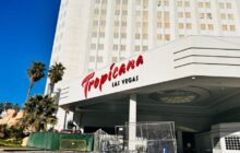 It will only take 22 seconds to reduce 67-year-old Tropicana Las Vegas to dust, debris