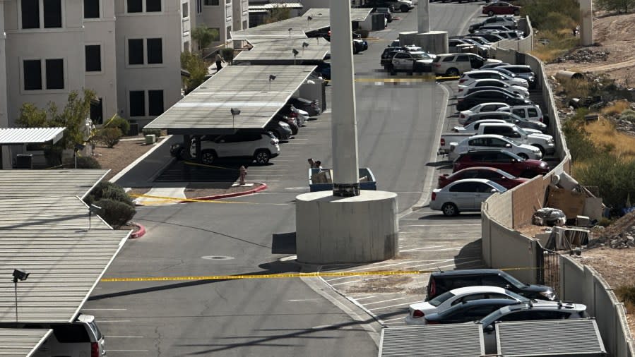 Police shoot, kill man at southeast Las Vegas apartment complex