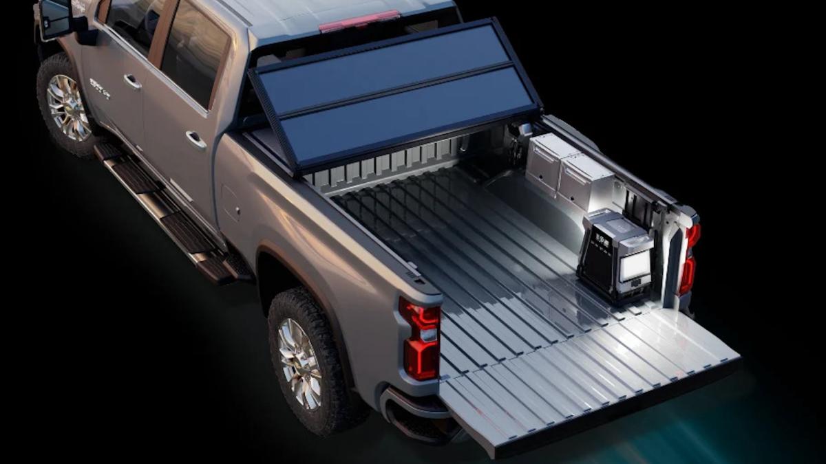 Company develops innovative solar-charging truck bed technology that can help power vehicles — and they don't even have to be electric