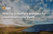 Making Voluntary Markets for Clean Electricity Work