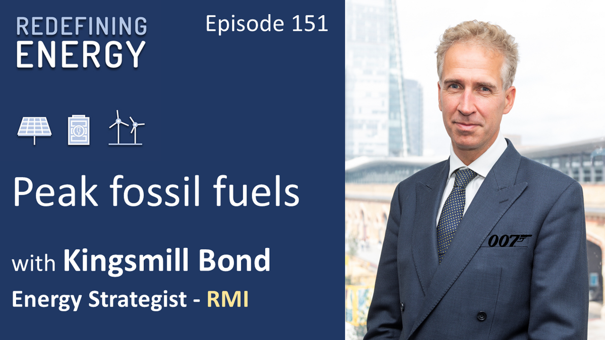 151. Peak Fossil Fuels - Redefining Energy podcast