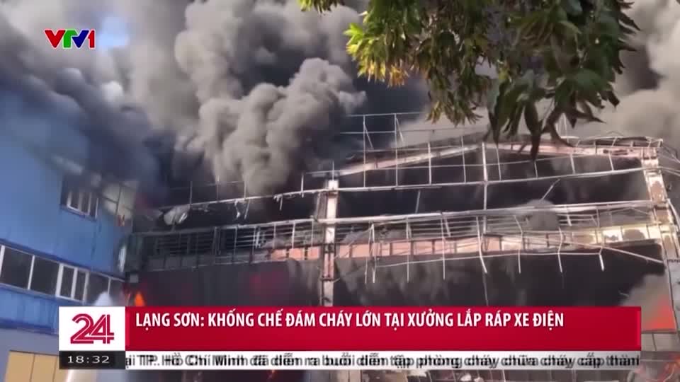 Vietnam factory fire destroys thousands of electric vehicles