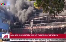 Vietnam factory fire destroys thousands of electric vehicles