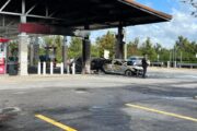 Car crashes into Orlando gas station pumps, 1 person seriously hurt, firefights say