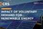 Impact of Voluntary Demand for Renewable Energy