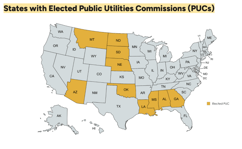 Clean energy is on the ballot in these utility regulator races