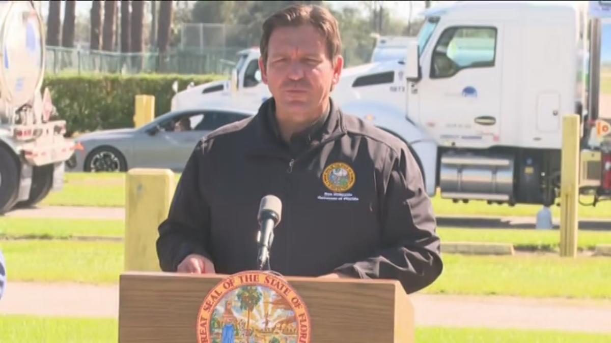 Florida offering residents 10 free gallons of gas, Governor DeSantis announces state-run fuel sites